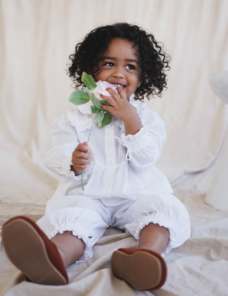 Image of Jeanie Set in Ivory.