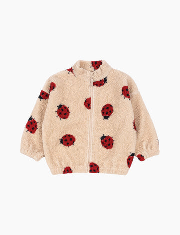 Image of Jody Fleece Jacket in Ladybug