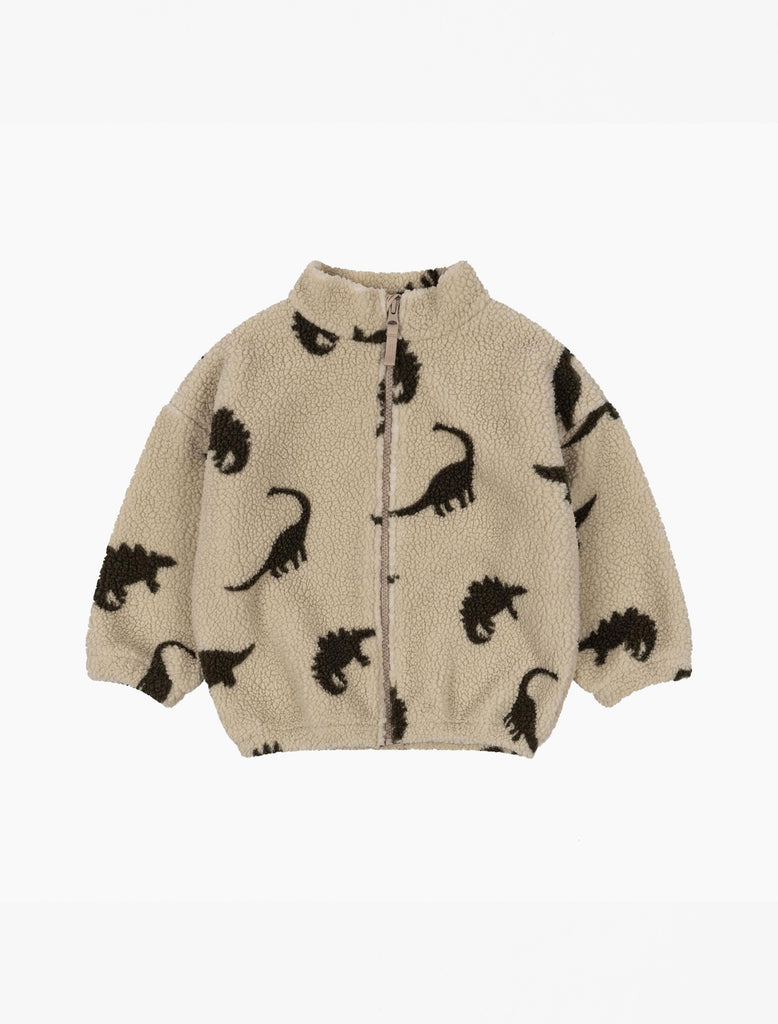 Image of Jody Teddy Fleece Jacket in Dino.