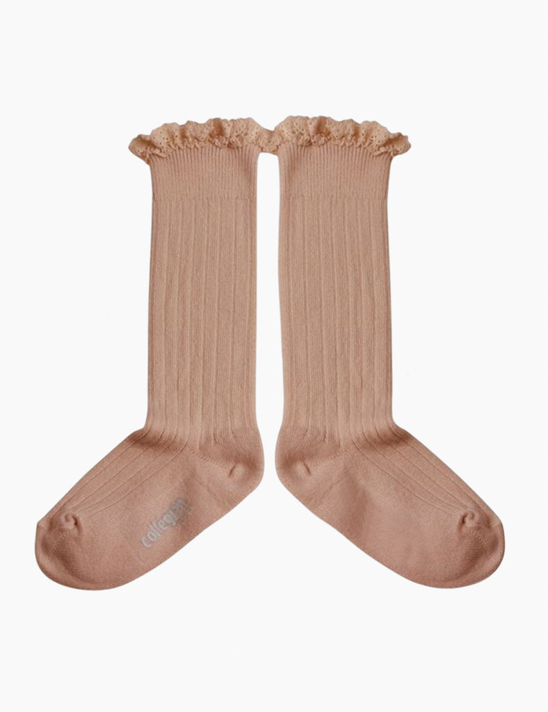 collegien josephine sock in rose