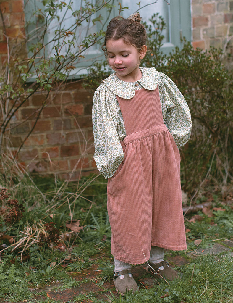 Image of Jumping Jack Jumpsuit in Pink Corduroy.