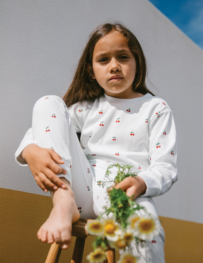 Kids Classic Set in Cherries