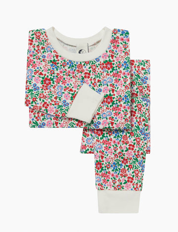 Image of Kids Classic Set in Festive Floral.