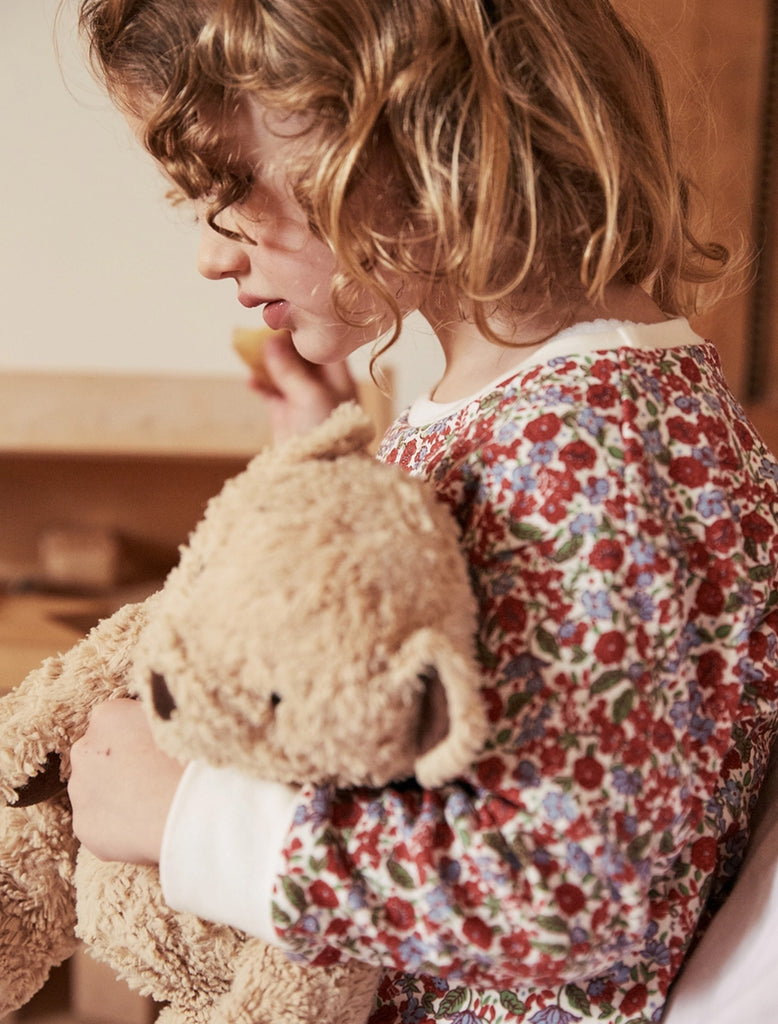 Kids classic set in festive floral lifestyle image