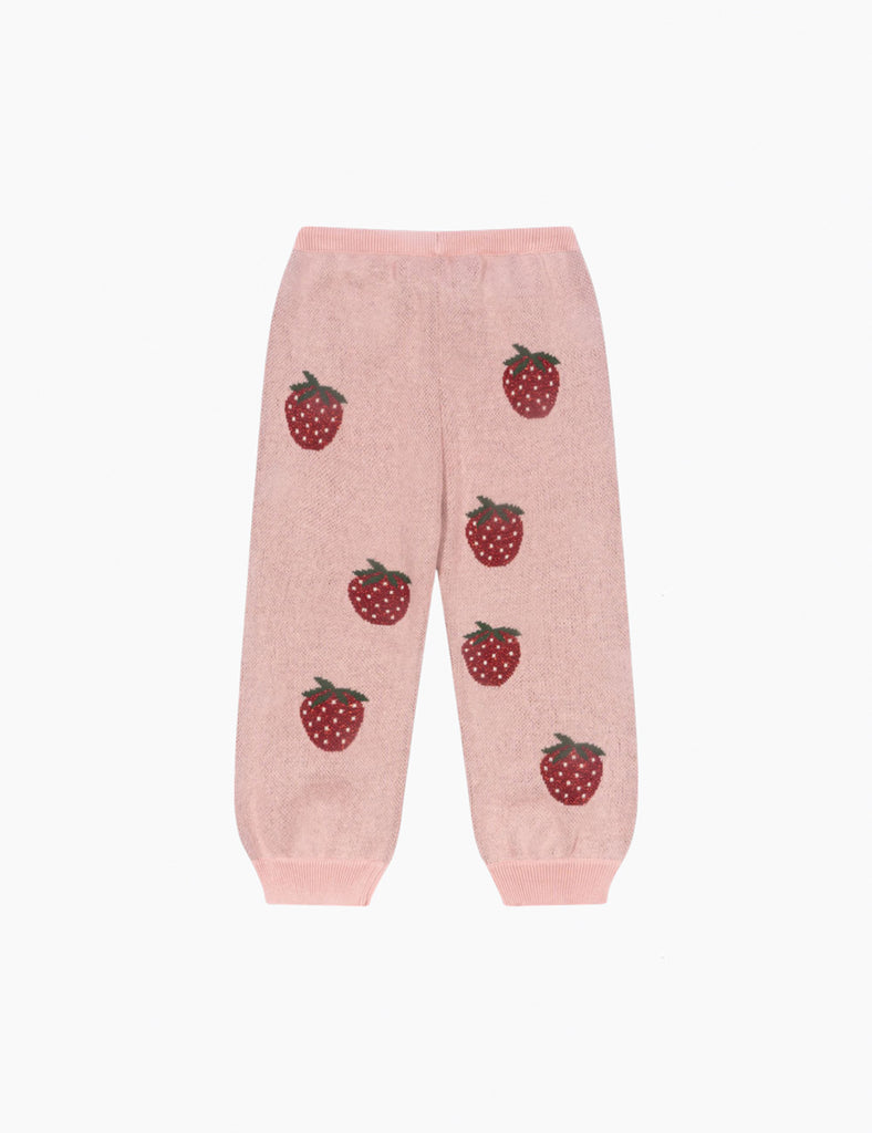 Image of Lapis Lurex Pant in Strawberry.