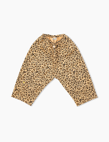 Image of Loose Fit Pants in Cheetah.