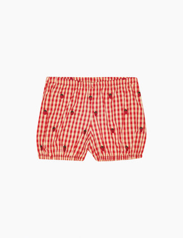 image of molly bloomers in berry gingham