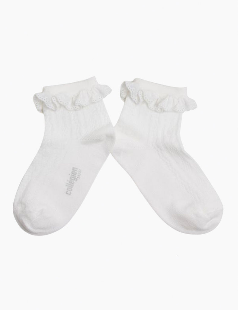 Image of Marie Antoinette Socks in White