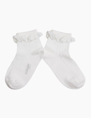 Image of Marie Antoinette Socks in White