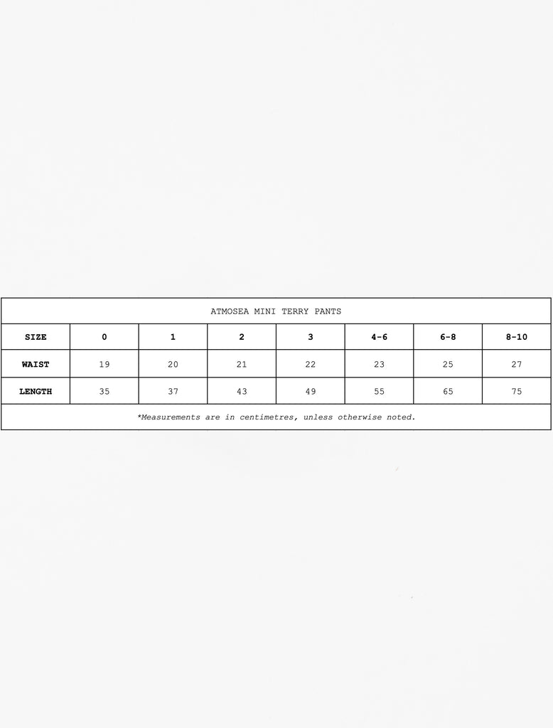 Image of Mini Terry Pant in Sunset