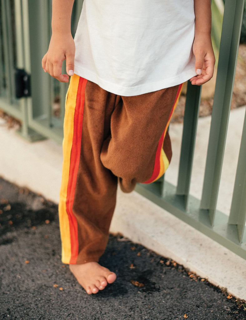 Image of Mini Terry Pant in Sunset