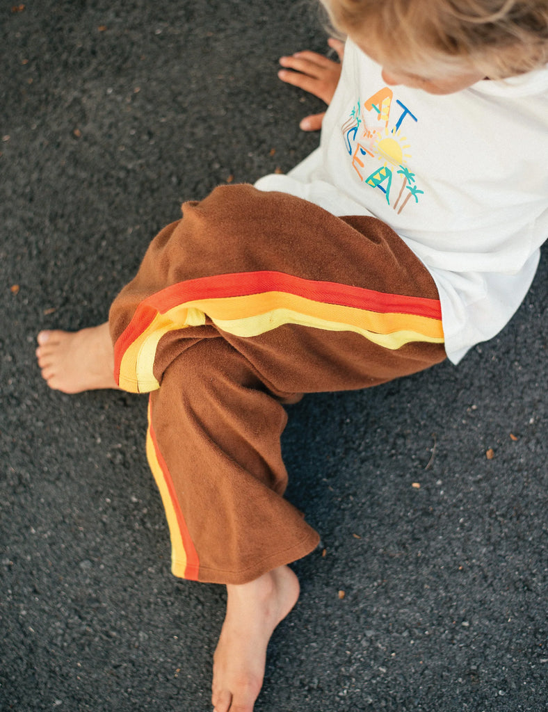 Image of Mini Terry Pant in Sunset