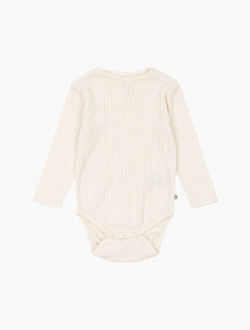 Image of Minnie Onesie in Antique White.