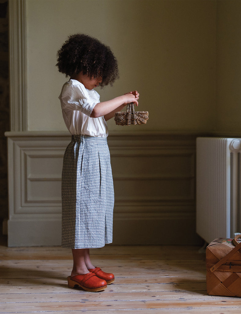 image of thea blouse in off white