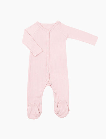 Image of Nightingale Sleepsuit in Pale Blush.