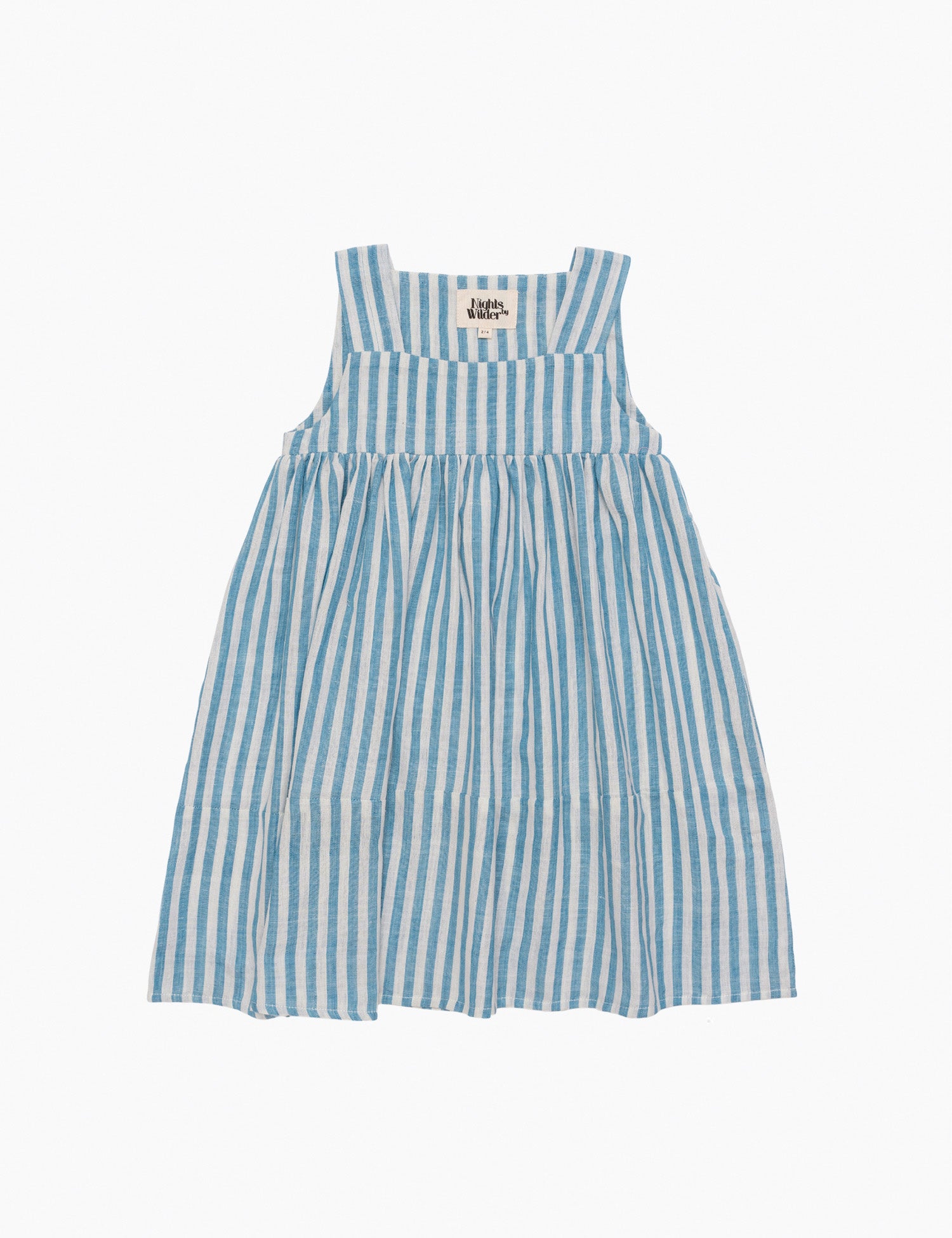 Patti Dress in Barber Stripe Patti Dress in Barber Stripe