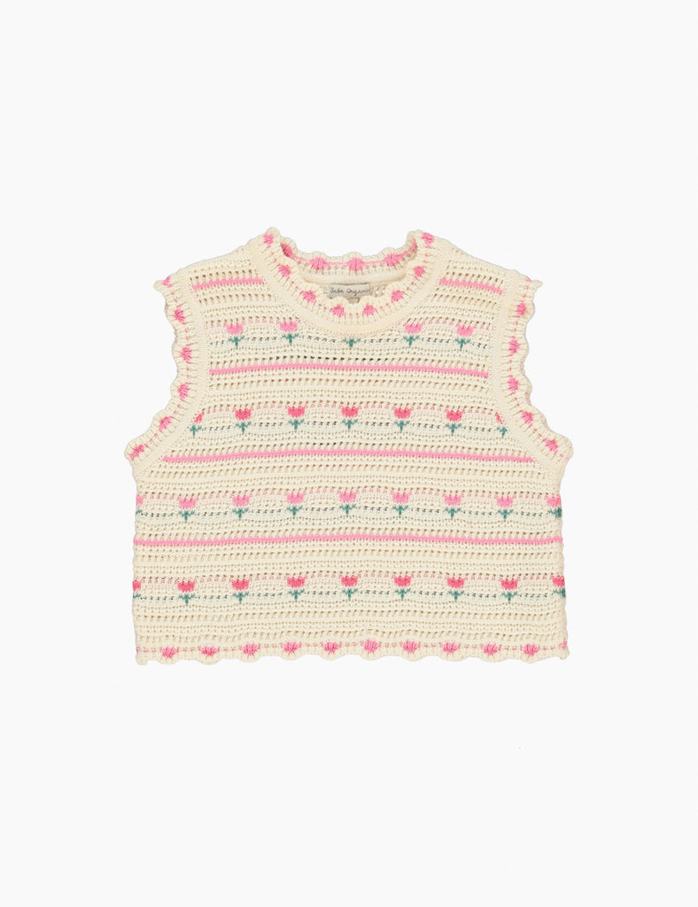 Image of Paloma Vest in Tulip Crochet