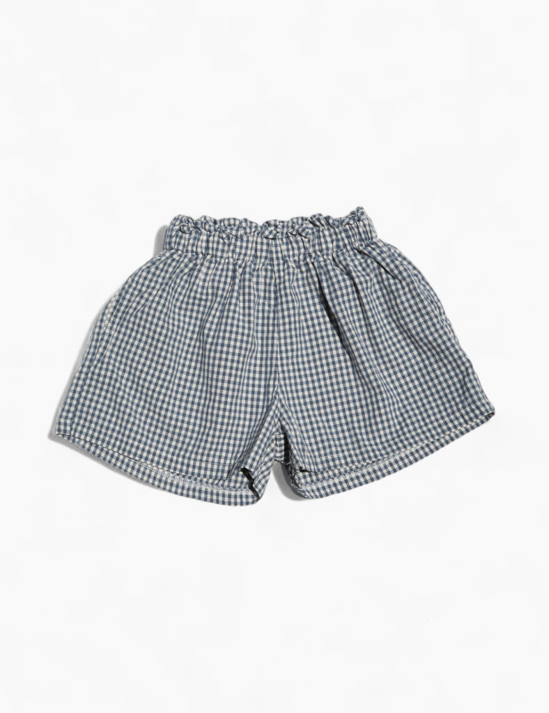 Image of Paperbag Shorts in Mini Check