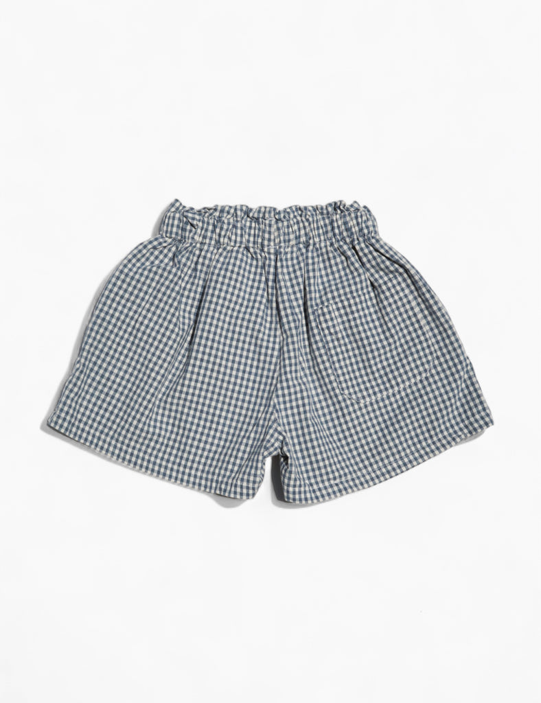 Image of Paperbag Shorts in Mini Check