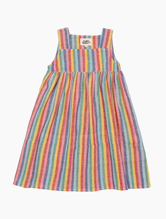 Image of Patti Dress in Rainbow Bright.