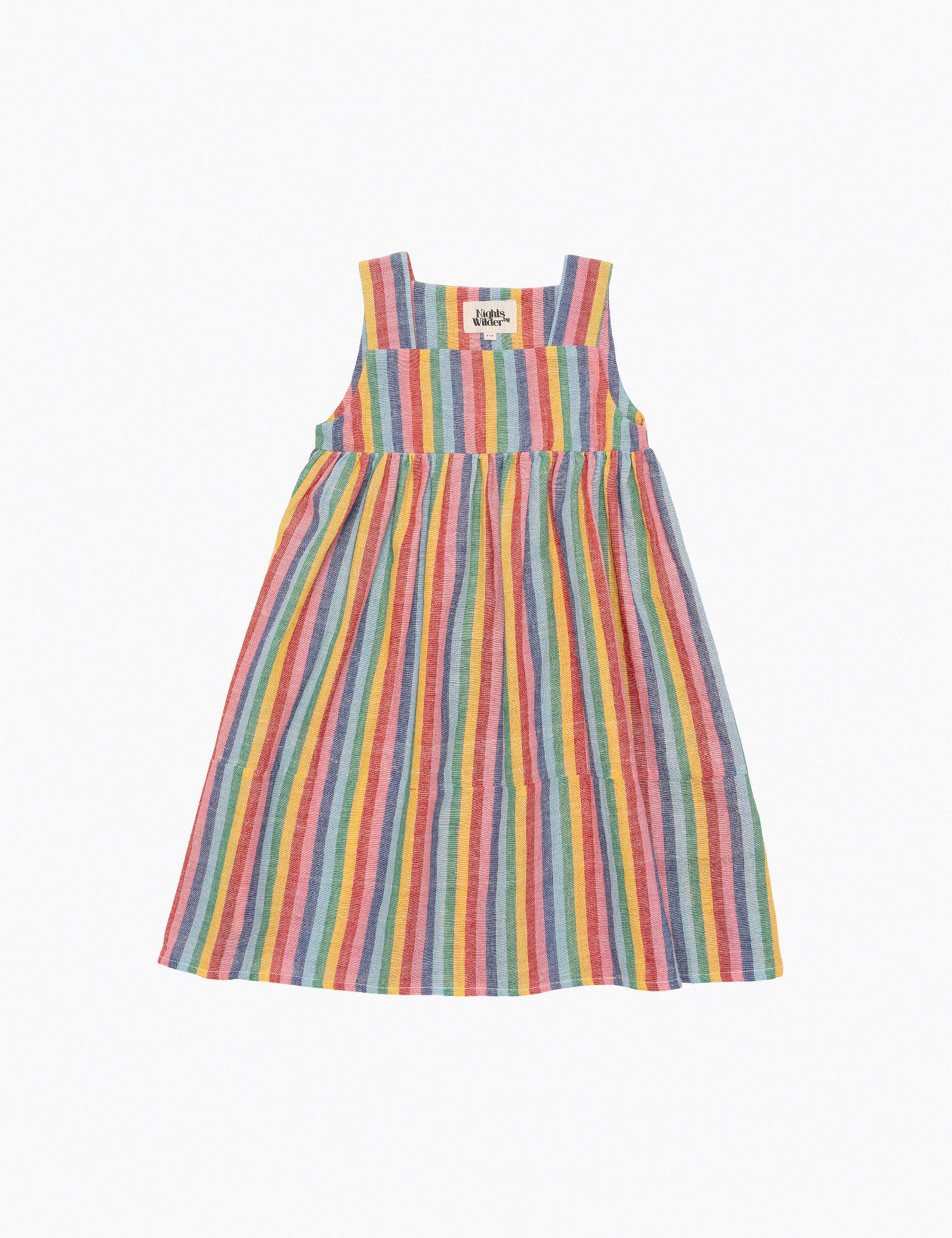 Patti Dress in Rainbow Bright