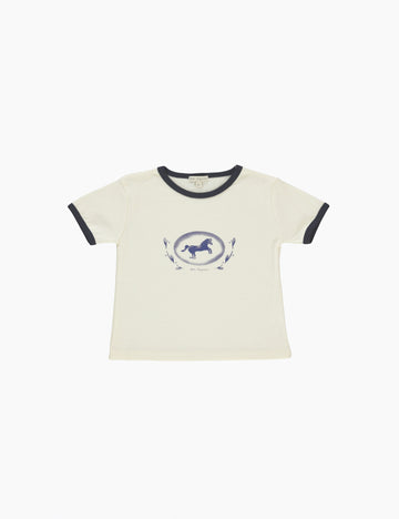 Image of Percy Tee in Horse Print