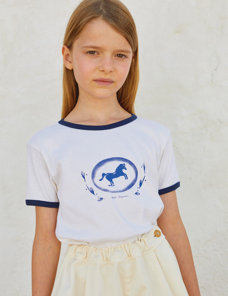 Image of Percy Tee in Horse Print