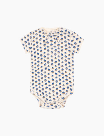 image of pointelle bodysuit in picco blue