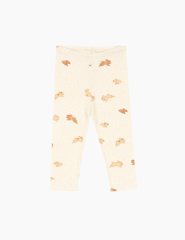 image of pointelle minnie leggings in petite bunny