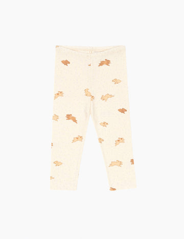 image of pointelle minnie leggings in petite bunny