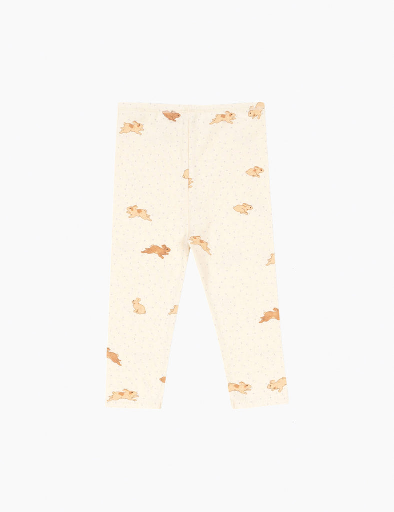 image of pointelle minnie leggings in petite bunny