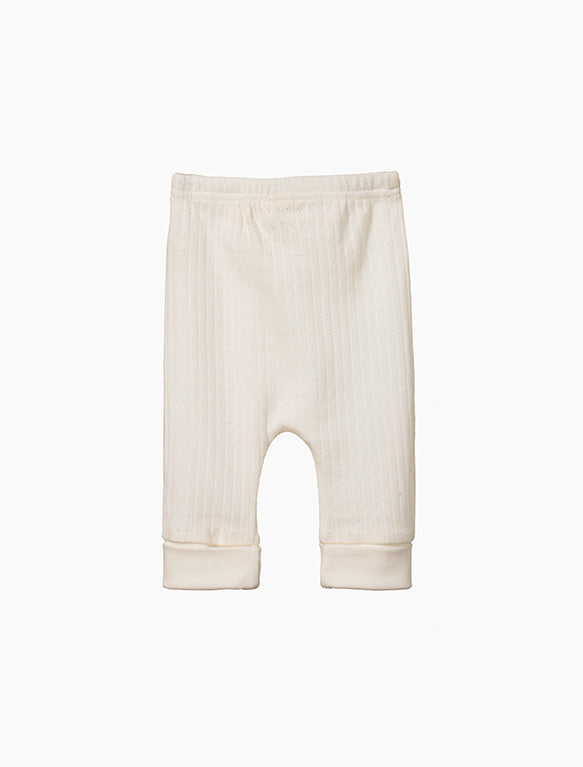 Image of Pointelle Pants in Natural.