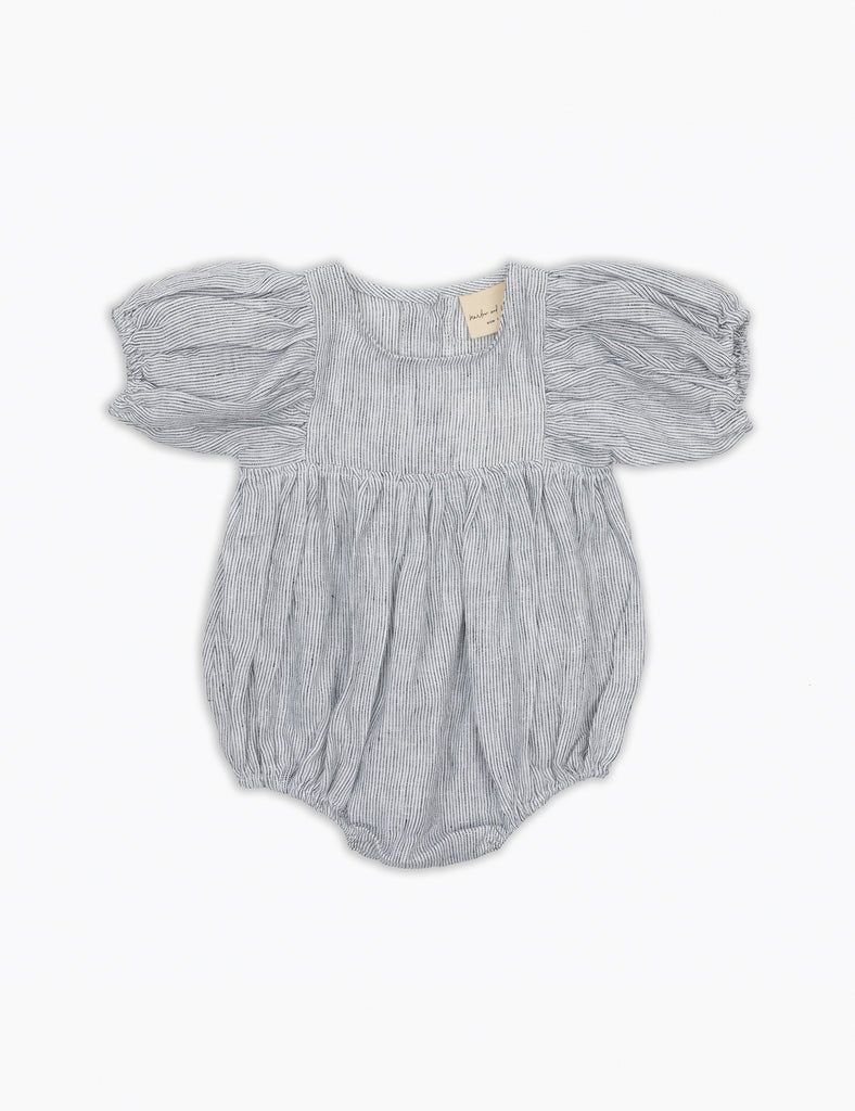 Image of Poppy Romper in Beach Stripe
