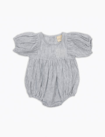 Image of Poppy Romper in Beach Stripe