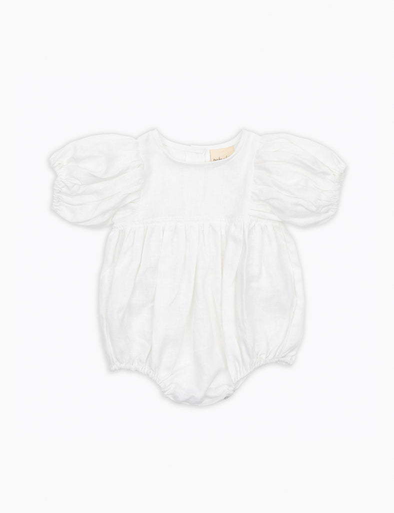 Image of Poppy Romper in White