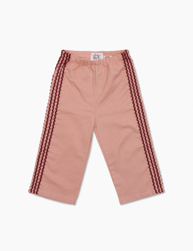 Image of Ric Rac Pants in Rose.