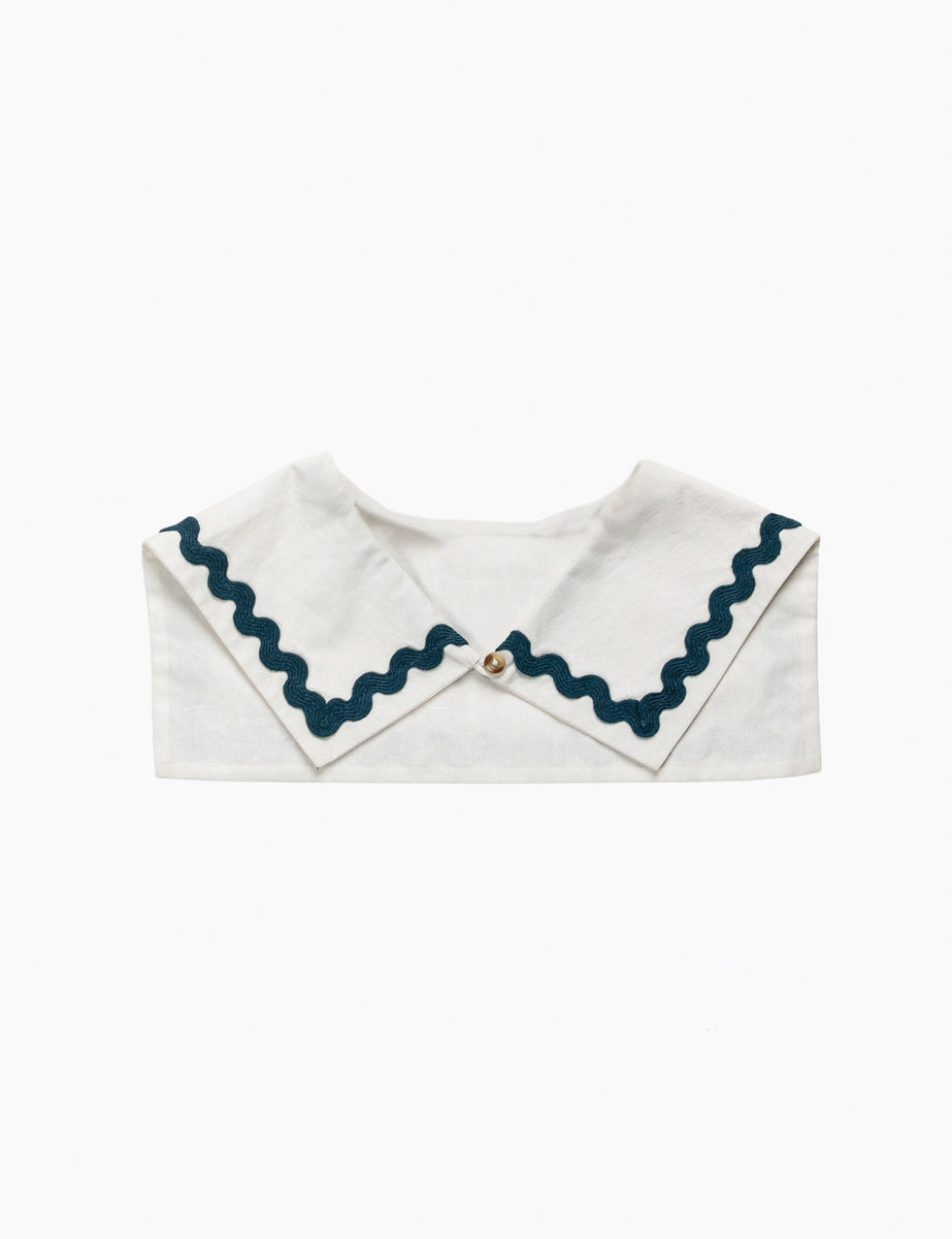 Rik Rak Sailor Collar in Off White – Spilled Milk