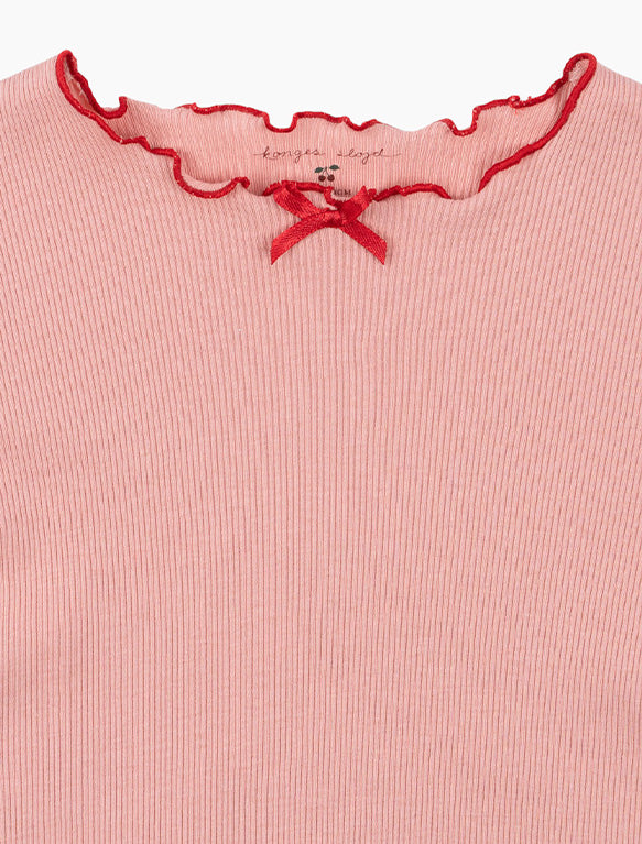 Image of Rivi Rib Set in Rose.