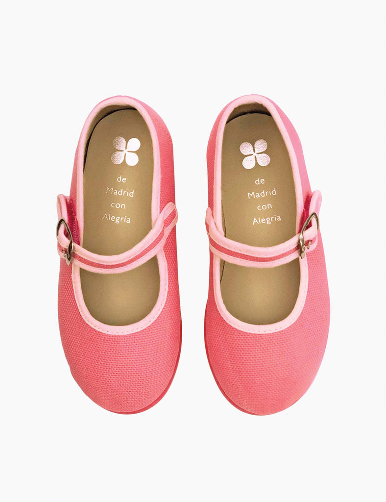 image of mary jane flats in rose