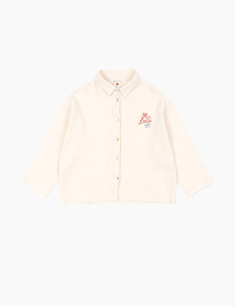 Image of Rosie H-W X Konges Sløjd Bella Shirt in Mother of Pearl