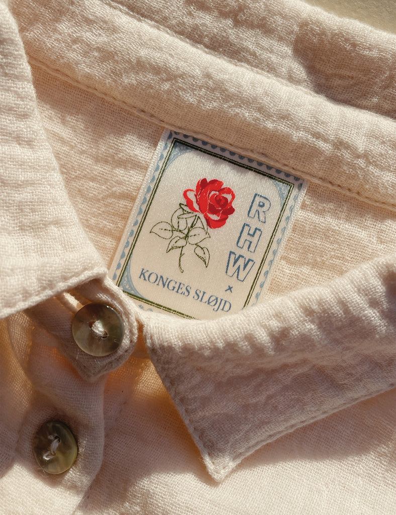 Image of Rosie H-W X Konges Sløjd Bella Shirt in Mother of Pearl