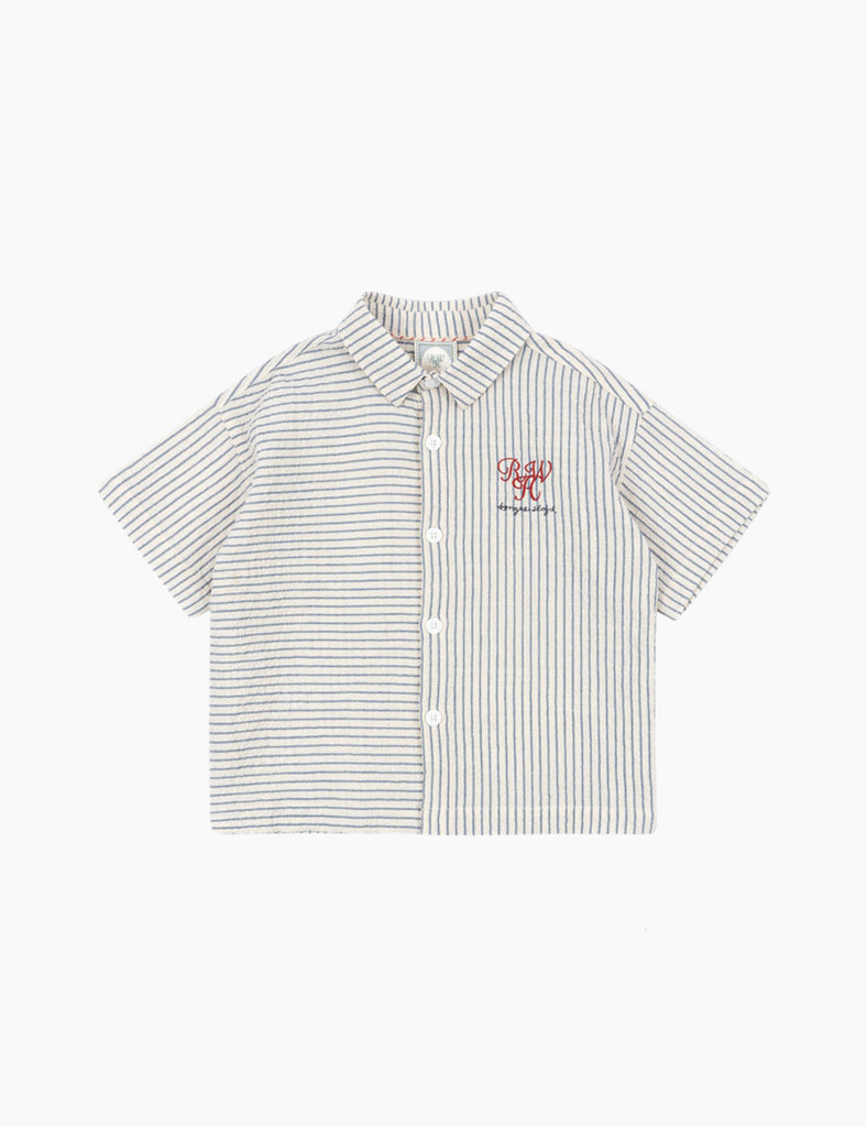 Image of Rosie H-W X Konges Sløjd Duo Shirt in Stripe Bluie
