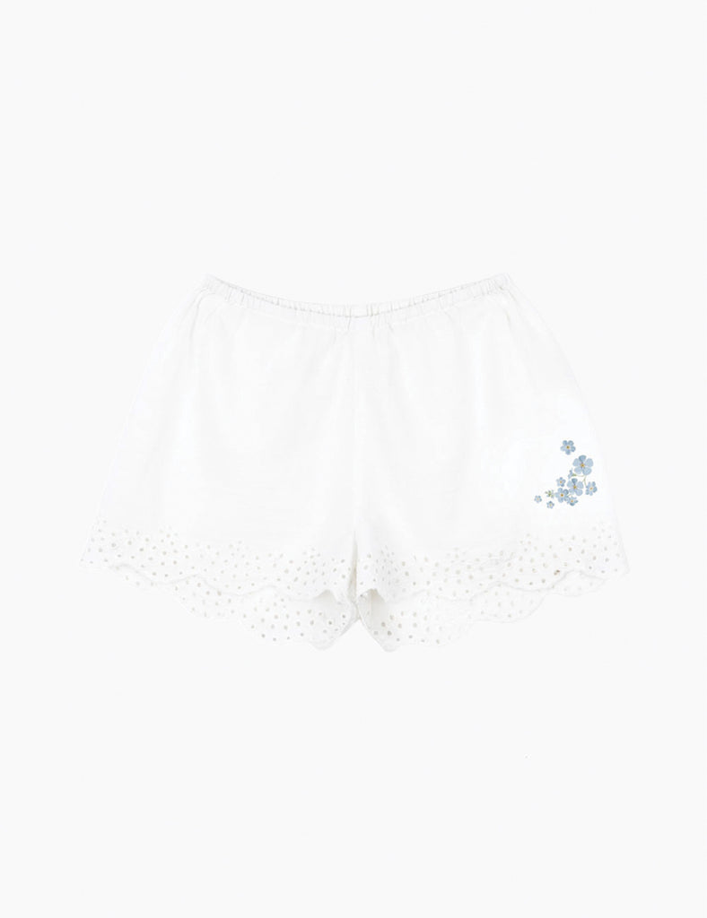Image of Rosie H-W X Konges Sløjd Fiori Shorts in Optic White