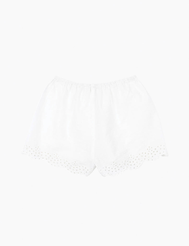 Image of Rosie H-W X Konges Sløjd Fiori Shorts in Optic White