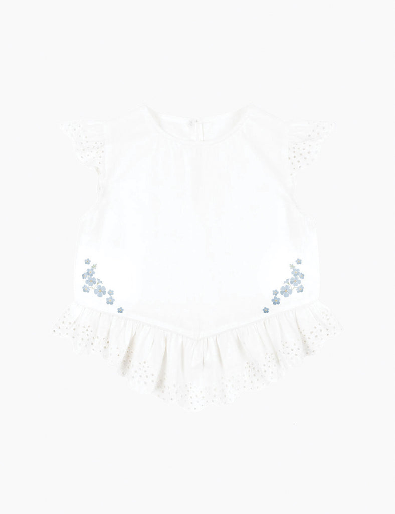 Image of Rosie H-W X Konges Sløjd Fiori Top in Optic White
