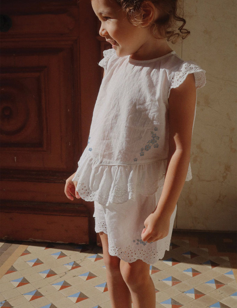 Image of Rosie H-W X Konges Sløjd Fiori Top in Optic White