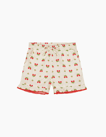 image of sofia shorts in berry floral