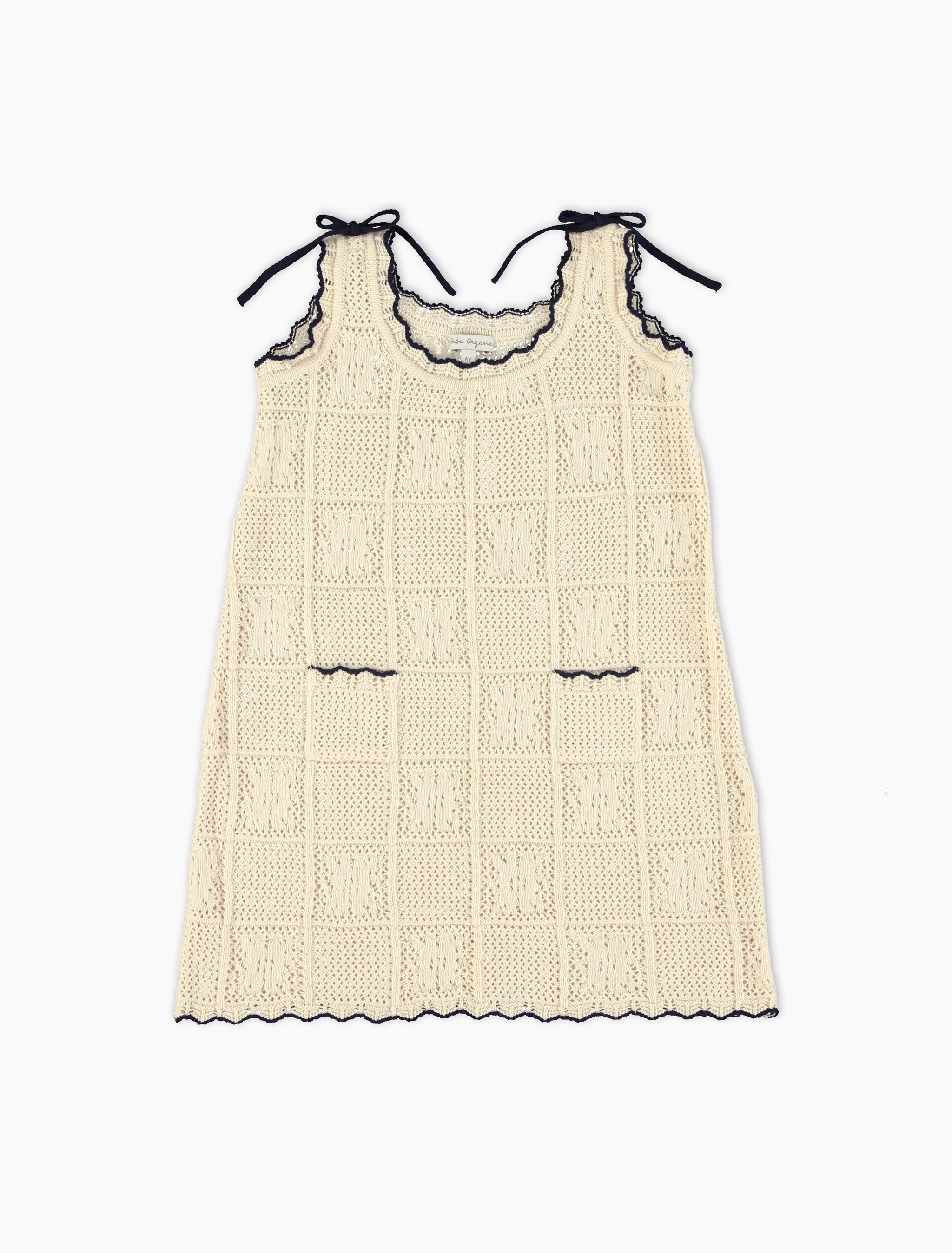 Elina Dress in Natural Lace Kit  Spilled Milk