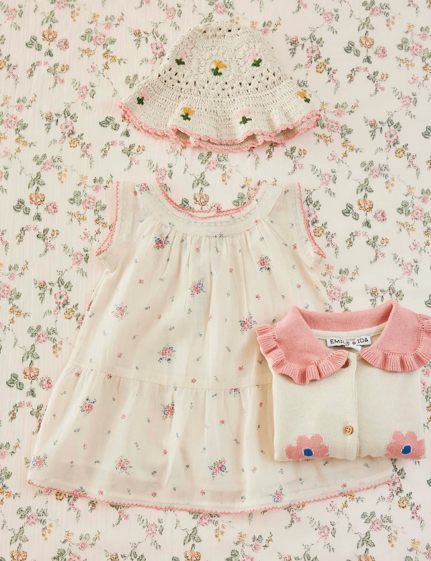Printed Dress in Paquerette