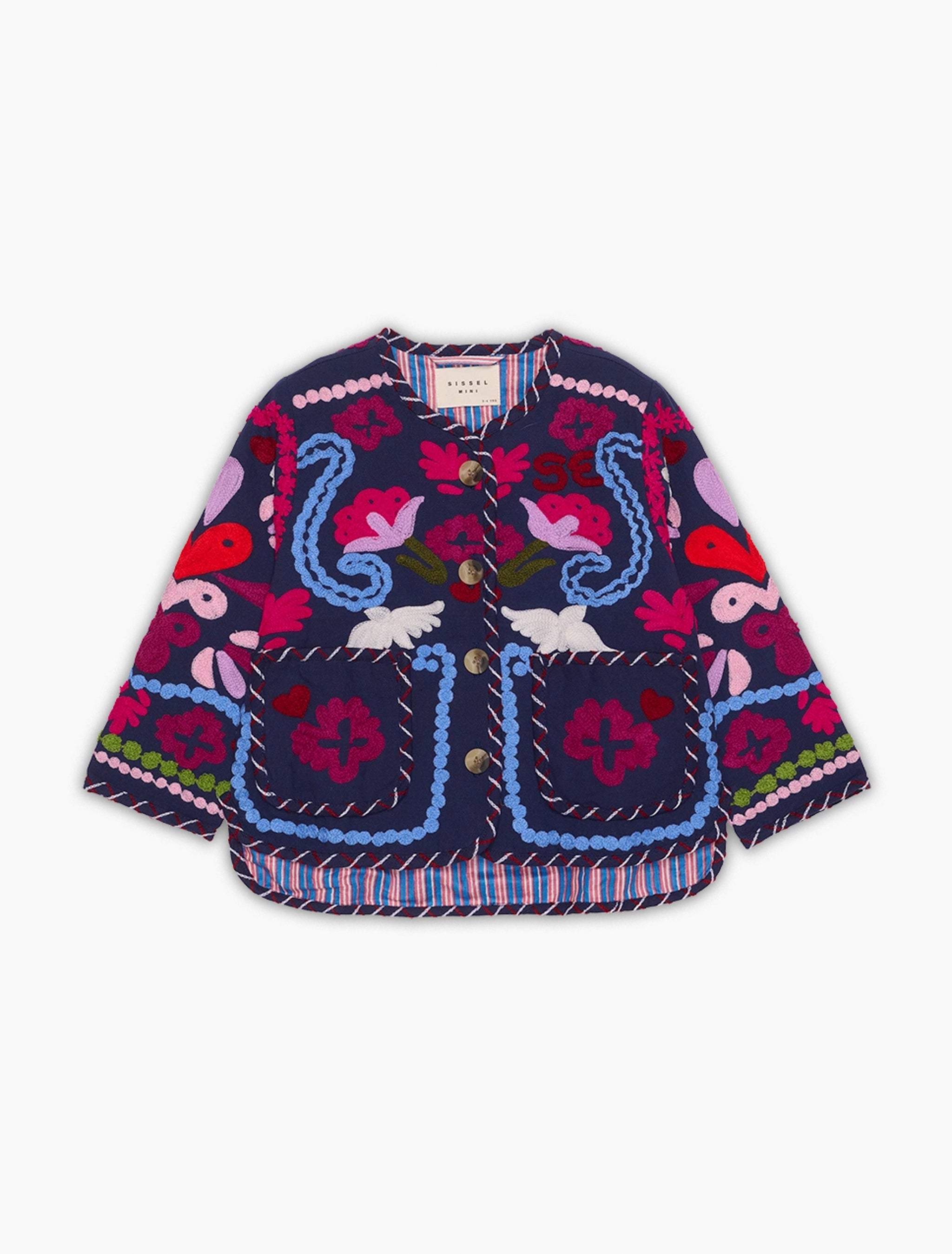 SISSEL MINI パッチワーク キルティングジャケット1-2y Kids - Jackets